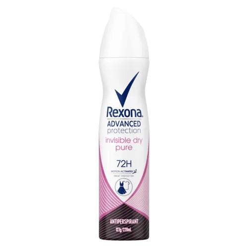 Rexona Antiperspirant Invisible Dry Pure 220ml