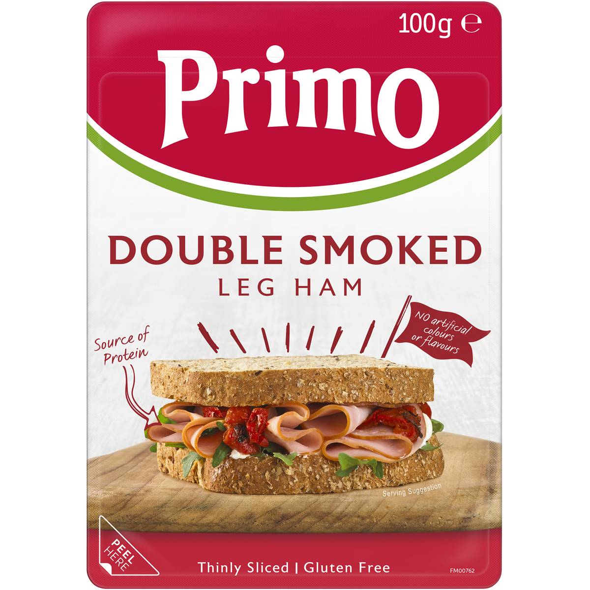 Primo Double Smoked Ham 100g