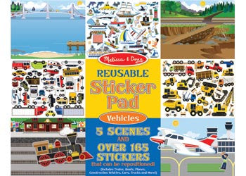 M&D Reusable Sticker Pad - Vehicles