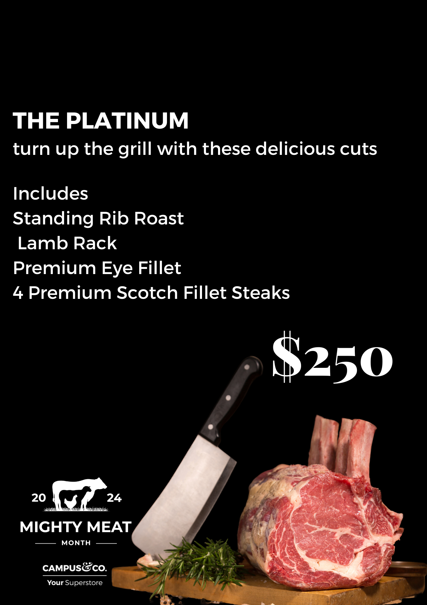 The Platinum Meat Hamper 2024