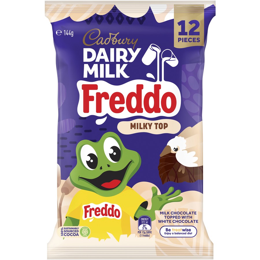 Cadbury Freddo Milky Top Sharepack 12pack