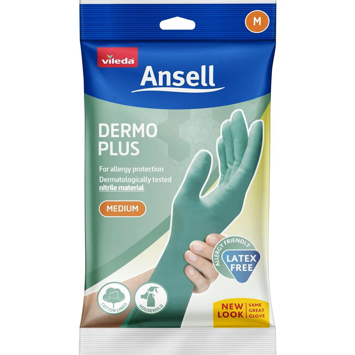 Ansell Cotton Lined Gloves Medium