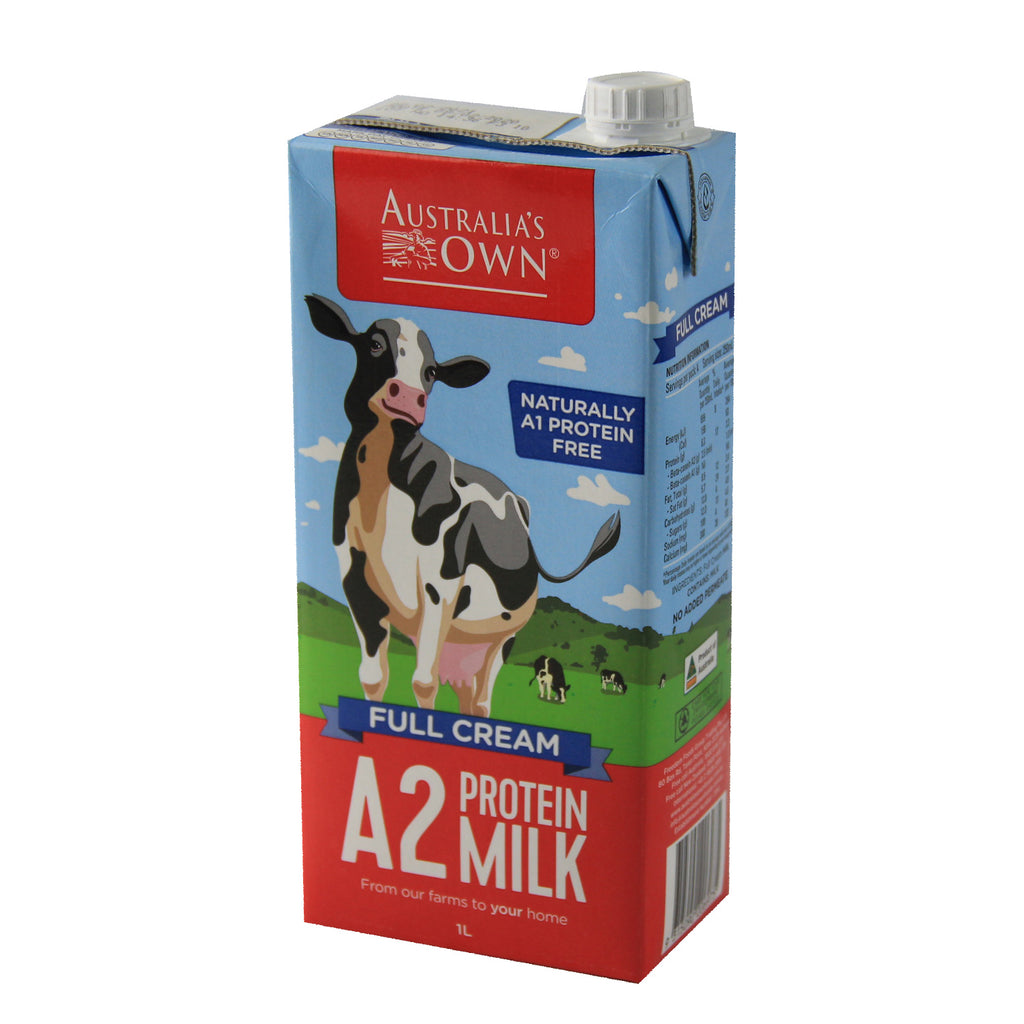 Australia's Own A2 Full Cream UHT Milk 1L