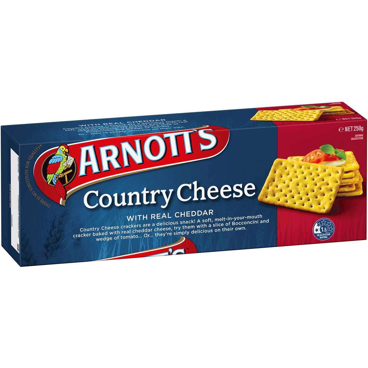 Arnott's Country Cheese 250g