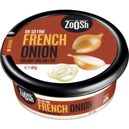 Zoosh French Onion Dip 185g
