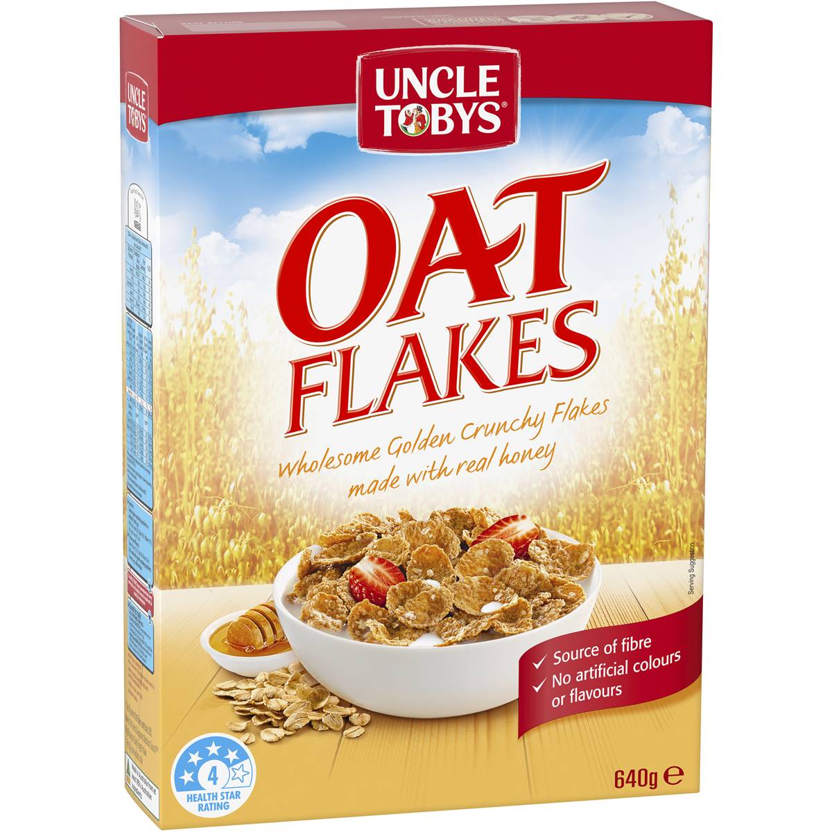 Uncle Toby's Oat Flakes 640g