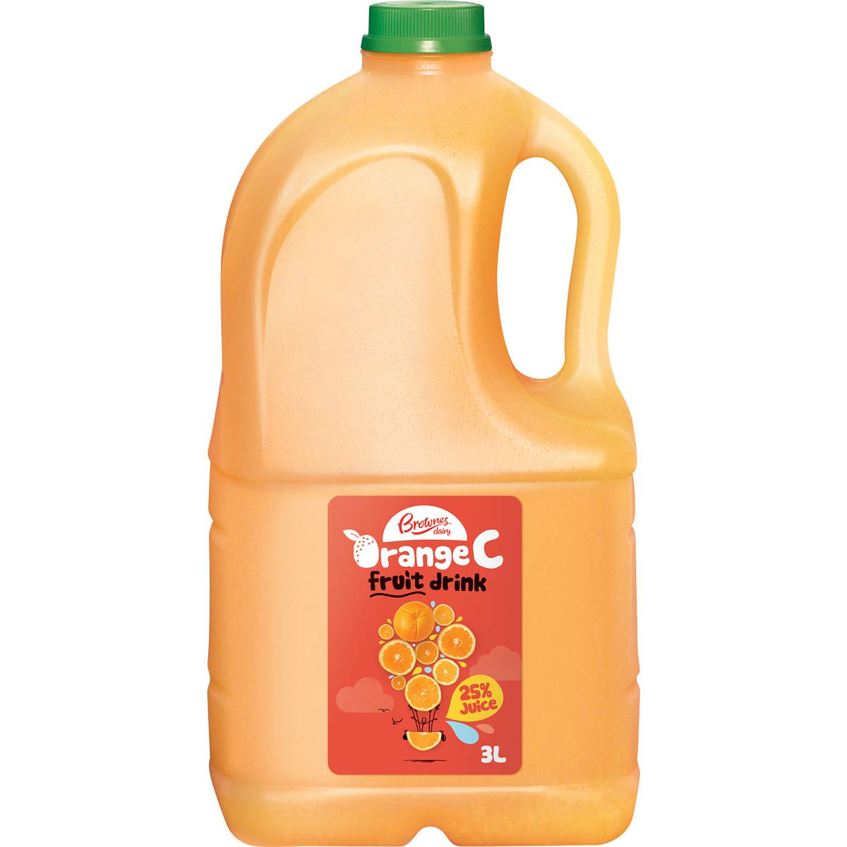 Brownes Orange C Fruit Juice 3L