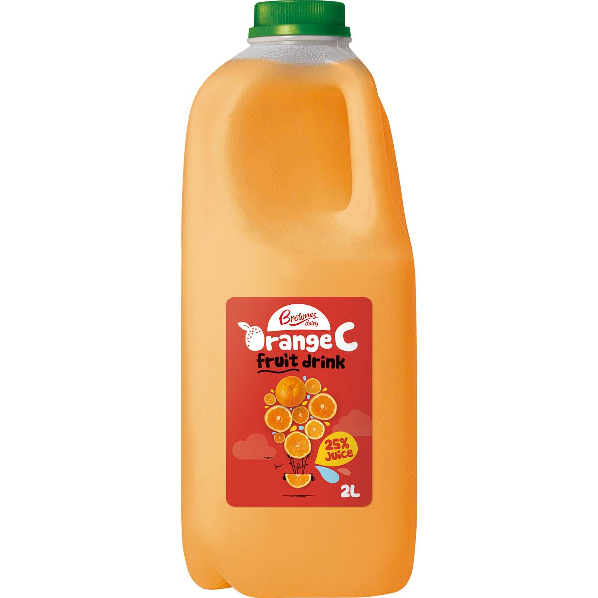 Brownes Orange C Fruit Juice 2L