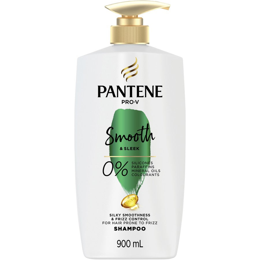 Pantene Smooth & Sleek Shampoo 900ml