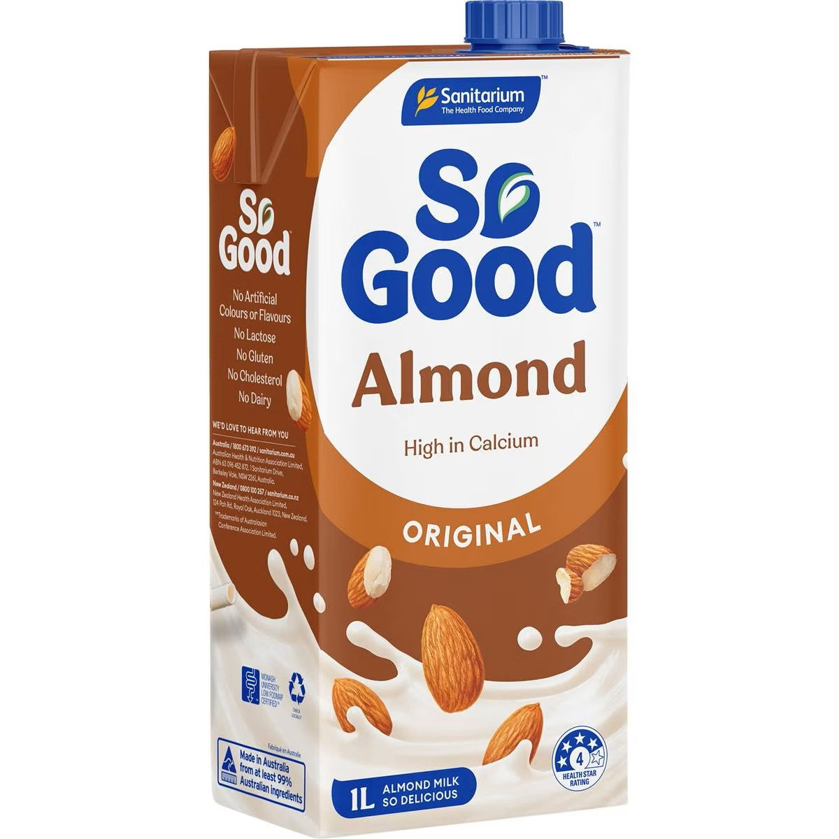 Sanitarium So Good Almond Milk Original UHT 1L