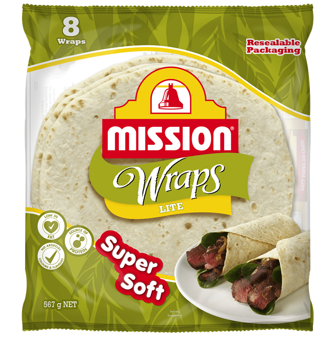 Mission Wraps Lite 8 pack 567g