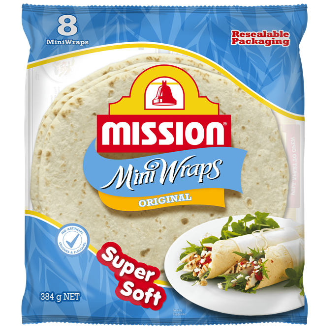 Mission Mini Wraps Original 8pk 384g