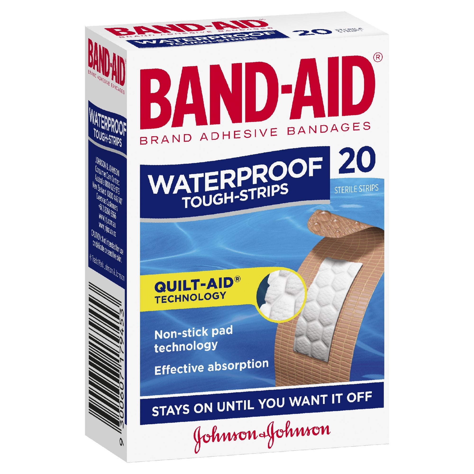 Band-Aid Waterproof Strips 20pk