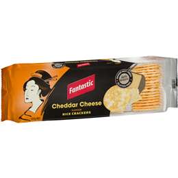 Fantastic Rice Crackers Cheese 100g
