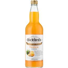 Bickfords Cordial Tropical 750mL