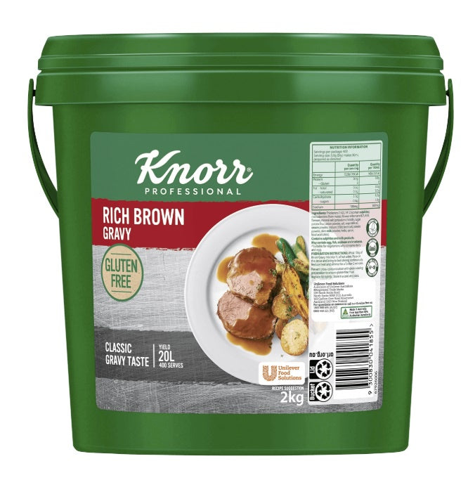 Knorr Rich Brown Gravy Gluten Free 2kg