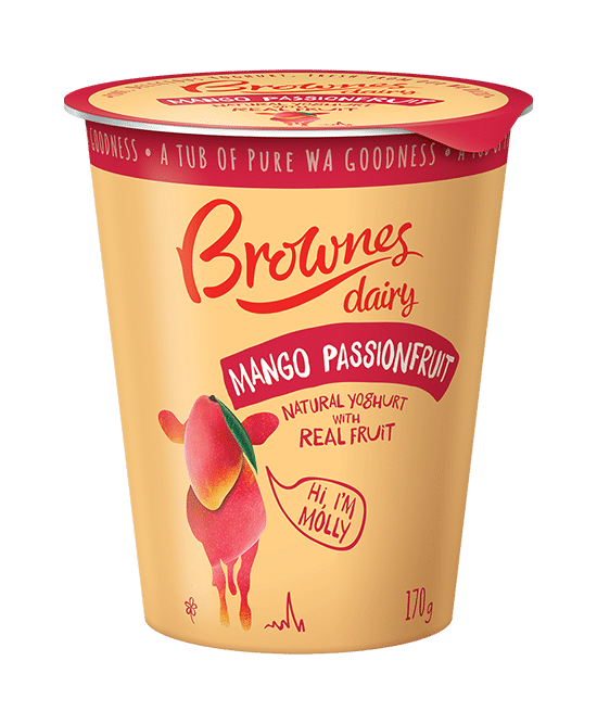 Brownes Mango Passionfruit Yoghurt 170g