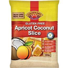 Golden Days Apricot Coconut Slice 150g
