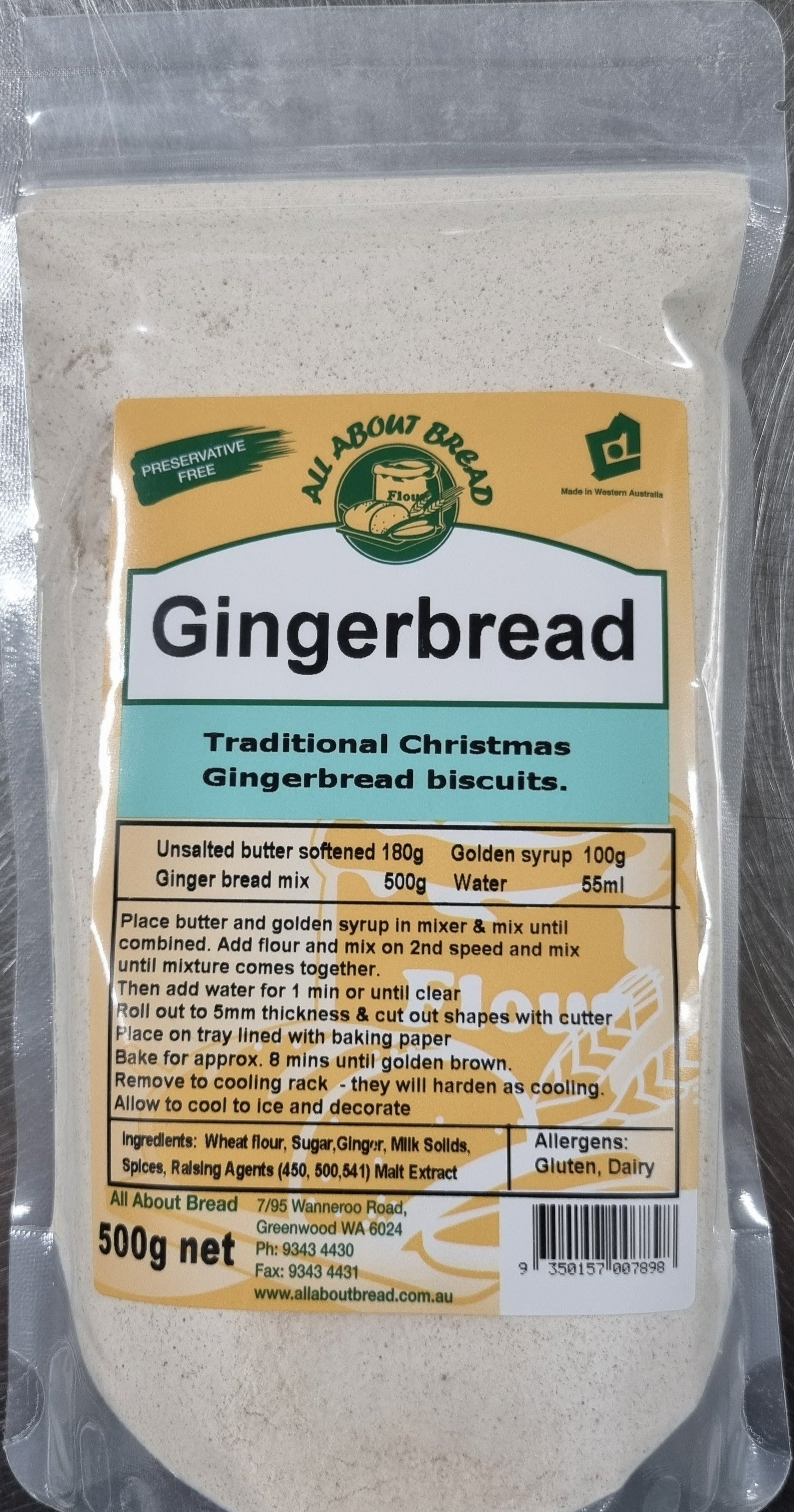 All About Bread Gingerbread mix 500g