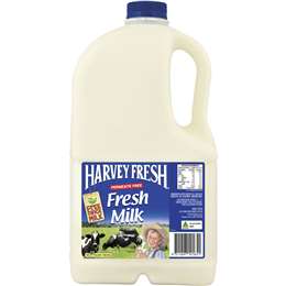 Harvey Fresh Full Cream Milk 3L