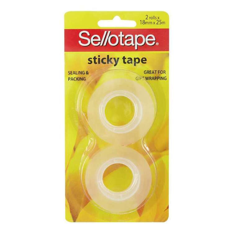 Sellotape Sticky Tape 2pk