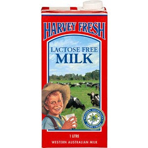 Harvey Fresh Lactose Free Full Cream Milk UHT 1L