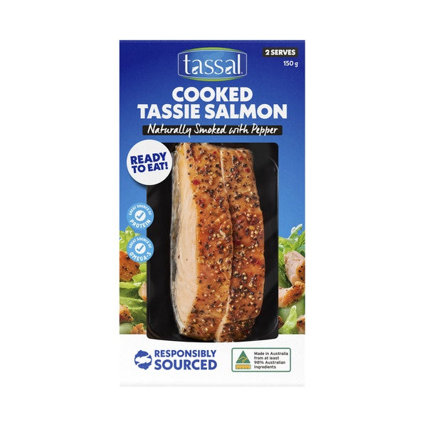 Tassal Cooked Salmon with Smoked Pepper 150g