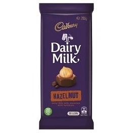 Cadbury Dairy Milk Hazelnut 180g