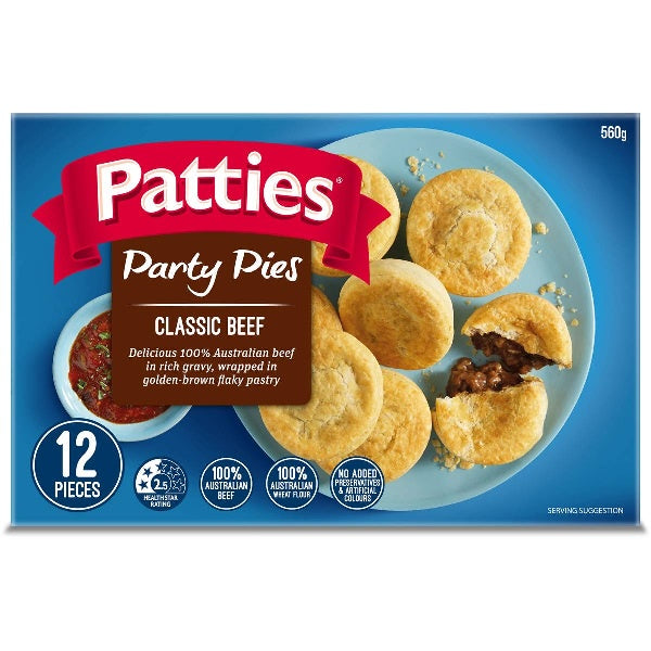 Patties Party Pies 12pk