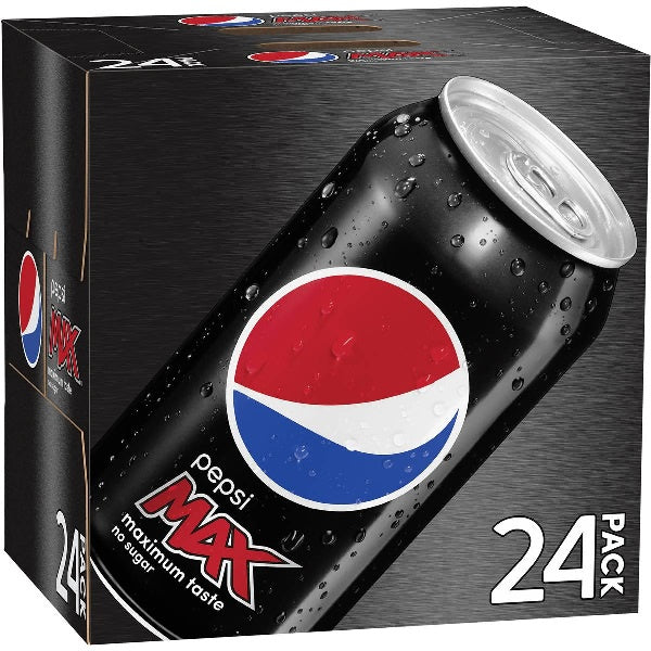 Pepsi Max Cans 375mL 24pk