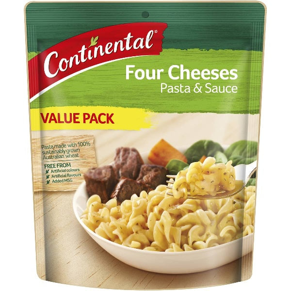 Continental Four Cheeses Pasta 170g