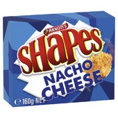 Arnott's Shapes Biscuits Nacho Cheese 160g