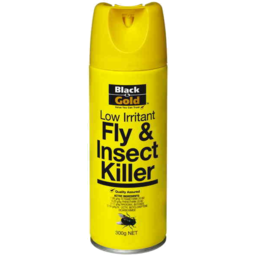 Black & Gold Fly & Insect Spray 300g
