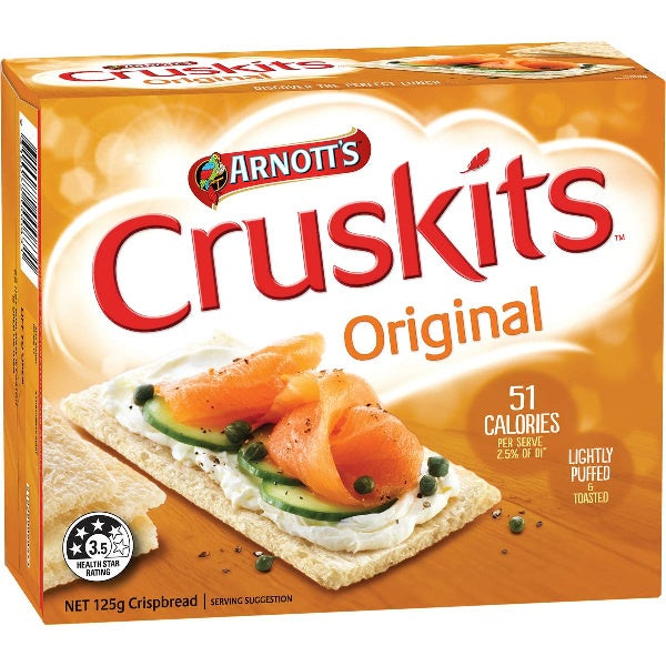 Arnott's Cruskits Original 125g