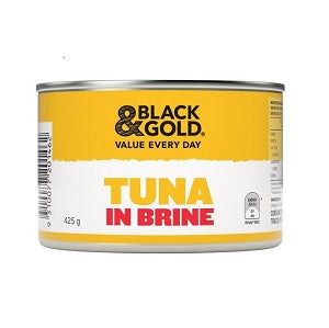 Black & Gold Tuna In Brine 425g