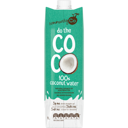 Community Co Coconut Water 1L
