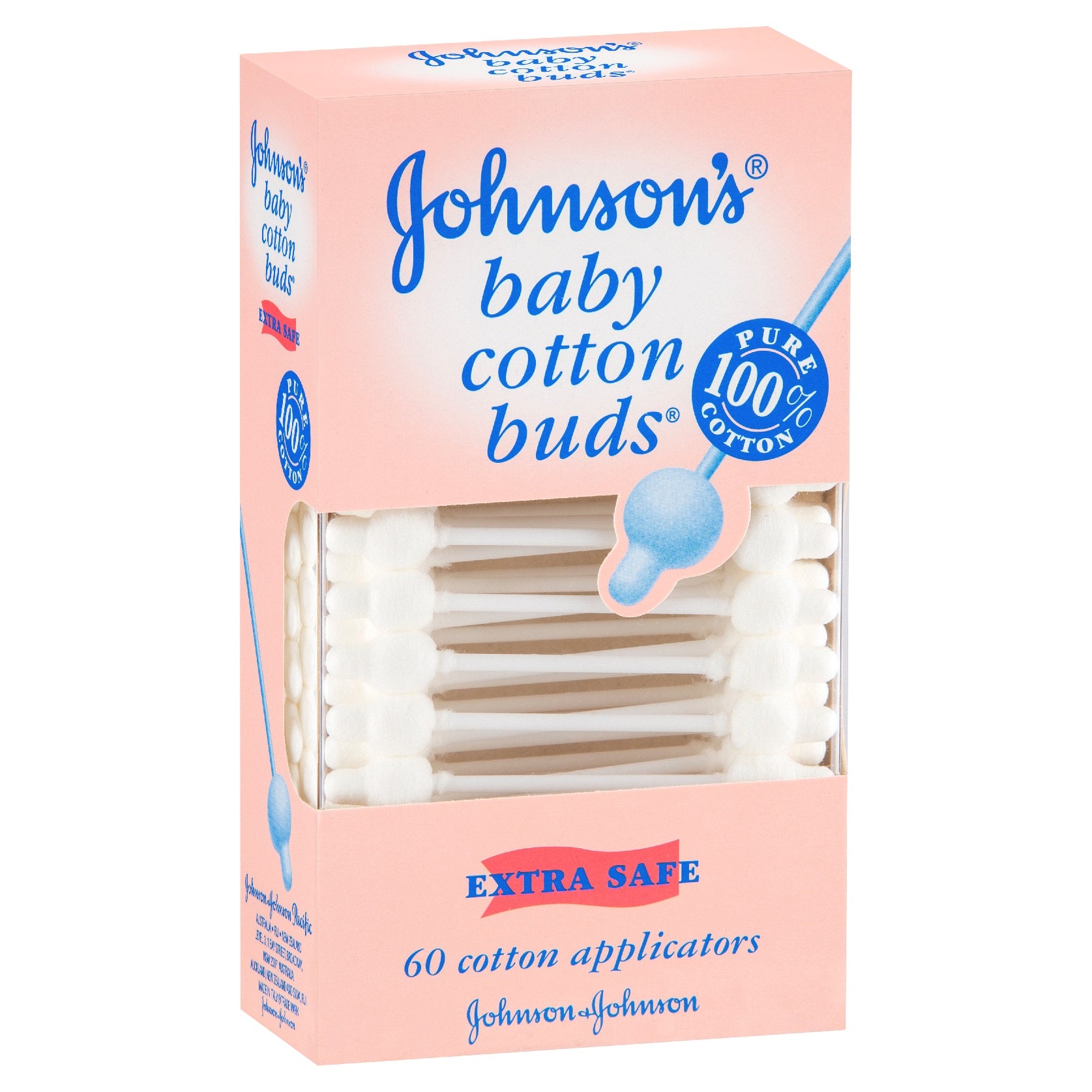 Johnson's Baby Cotton Buds 60pk