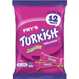Cadbury Fry's Turkish Delight Sharepack 180g 12pk