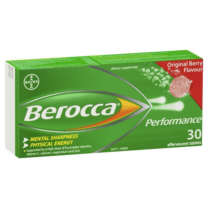 Berocca Performance Original Berry Flavour 30pk