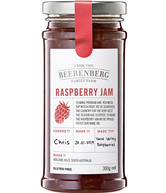 Beerenberg Raspberry Jam 300mL