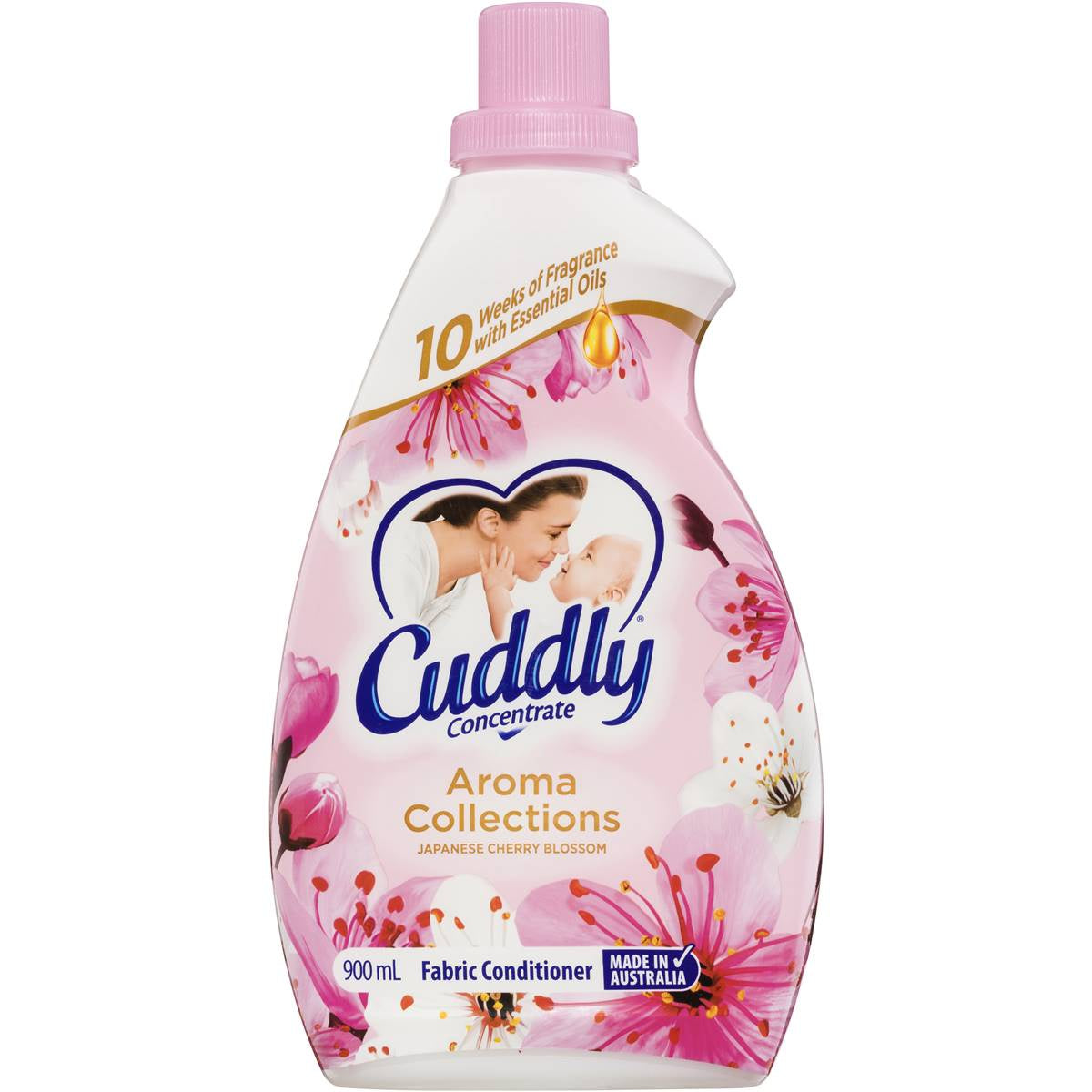 Cuddly Concentrate Fabric Conditioner Japanese Cherry Blossom 900ml