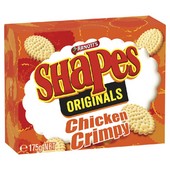 Arnott's Shapes Biscuits Chicken Crimpy 175g