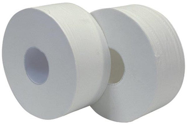 (100134) Puregiene Jumbo Toilet Roll 300m 2ply 8pk