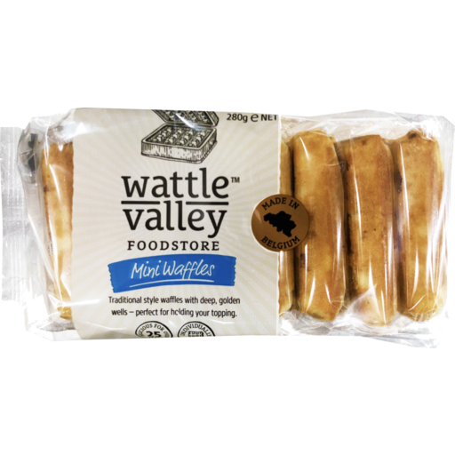 Wattle Valley Mini Waffles 280g