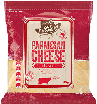 Community Co Parmesan Cheese Shredded 125g
