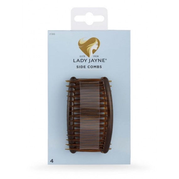 Lady Jayne Side Comb Medium 4pk