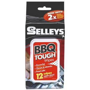 Selleys BBQ Tough Wipes 12pk