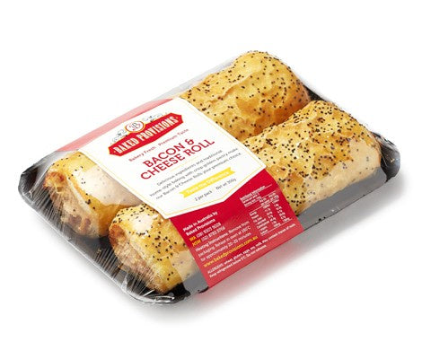 Baked Provisions Bacon & Cheese Roll (2pk)