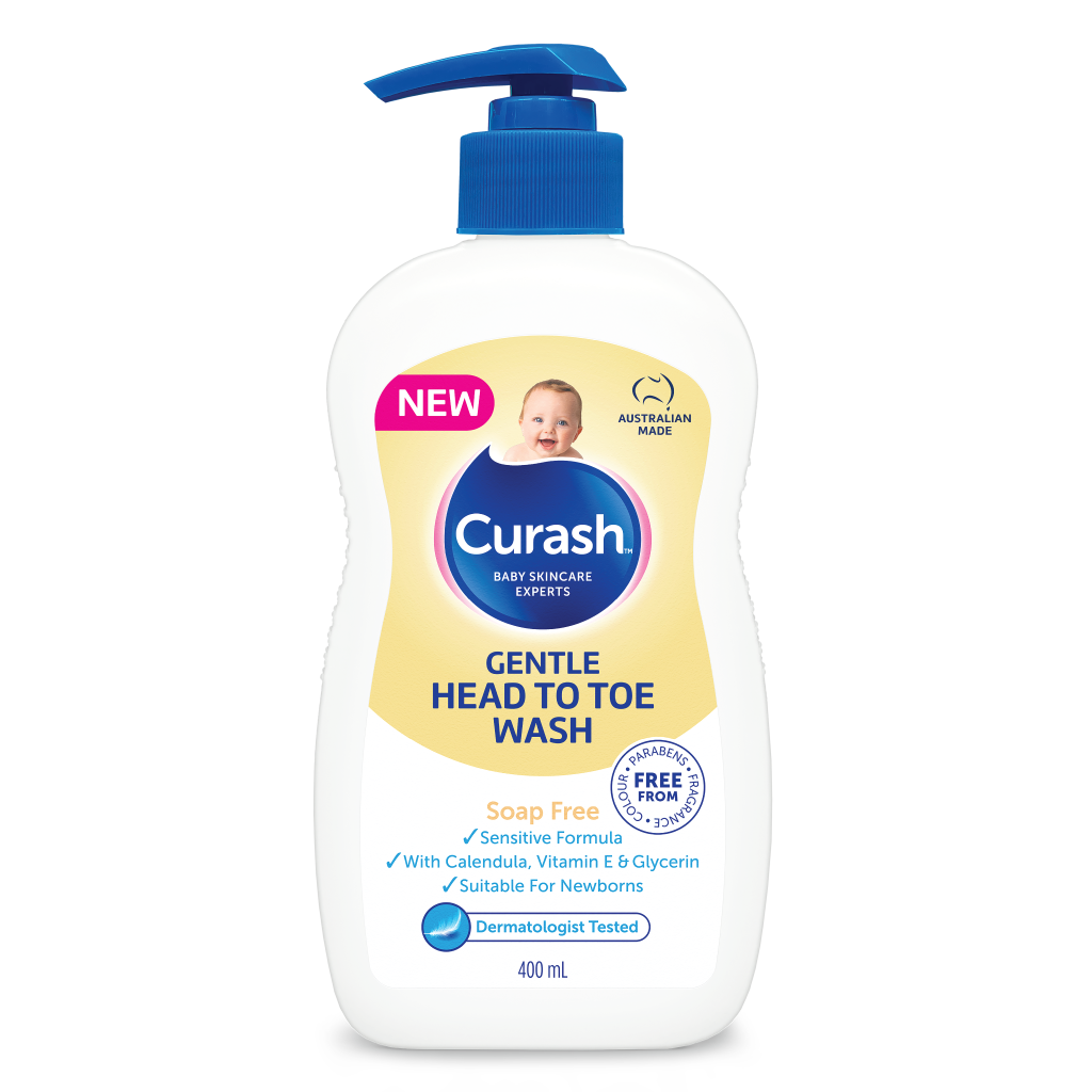 Curash Head To Toe Wash Soap Free 400ml