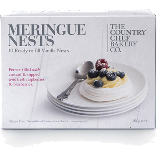 Country Chef Meringue Nests 100g